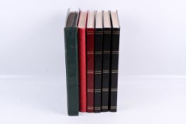 A collection of mint and used Russian stamps in six albums.