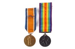 Two WWI medals. Comprising the War Medal and Allied Victory medal (both marked 201830 PTE. T LONG R.