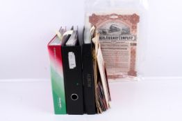 A collection of worldwide stamps and covers in albums and loose.