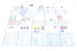 A packet of 20 plus raflet circulated GB books.