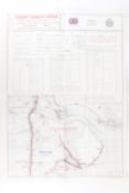 Three Royal Engineers maps for Kuwait 1991.