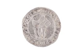 A German Halberstadt 1612 silver coin.