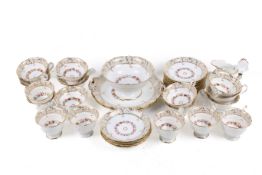 A Victorian tea service.