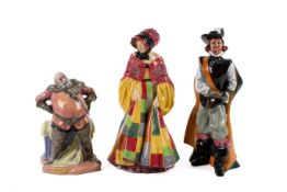 Three Royal Doulton figures. Comprising 'Falstaff' H.N.2054, 'Cavalier' H.N.