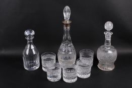An assortment of glassware.