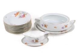 A Czech contemporary dinner service.