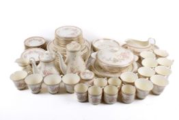 An extensive Royal Doulton 'Lisette' H 5082 diner and tea service.