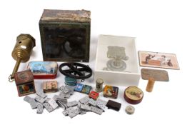 An assortment of collectables.