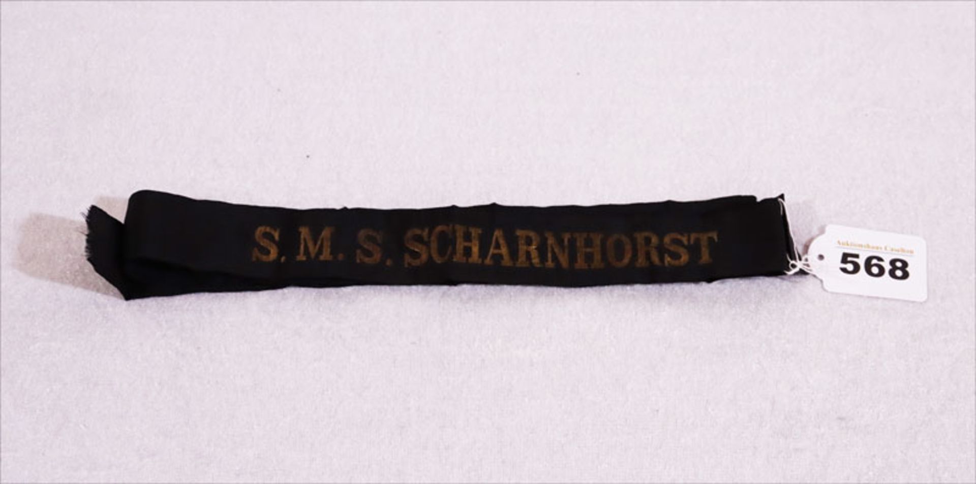 Hutband 'S. M. S Scharnhorst', Altersspuren