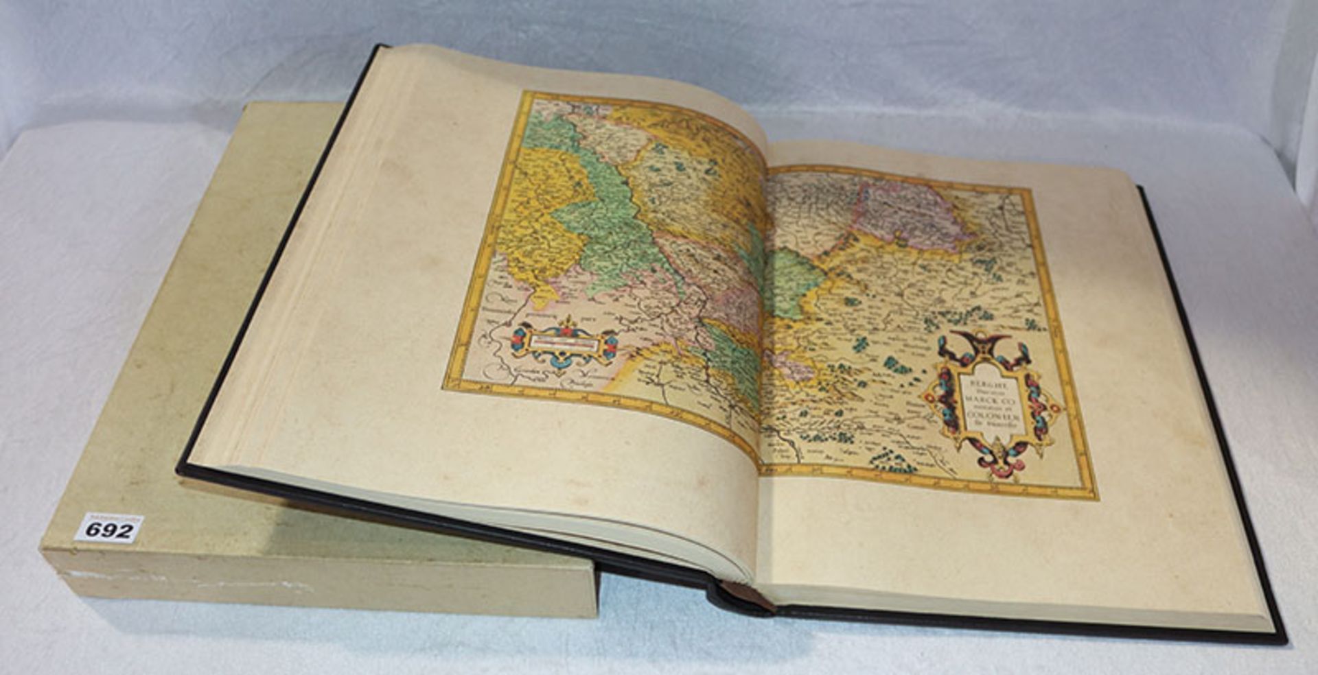 Replik eines Mercator Atlas von 1595, in Schuber, neuwertig