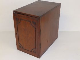 A Victorian mahogany six-drawer collector's cabinet, 12" high.