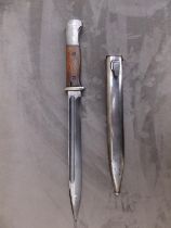 A German pre-War 1937 bayonet by Carl Eickhorn with 9.8" blade.