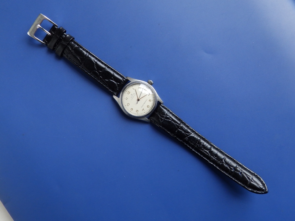 A boxed gent's stainless steel Rolex Oyster Royal wrist watch, manual wind, centre seconds, case - Image 3 of 7