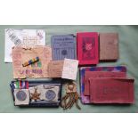 A quantity of militaria including medals, books & autographs.