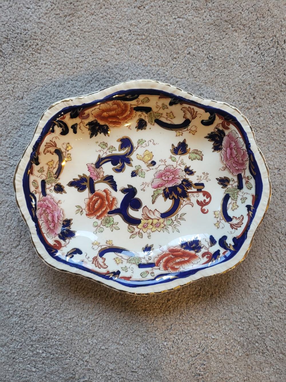 58 pieces of Masons Ironstone Mandalay pattern tableware, including a range of bowls and plates, a - Image 24 of 32