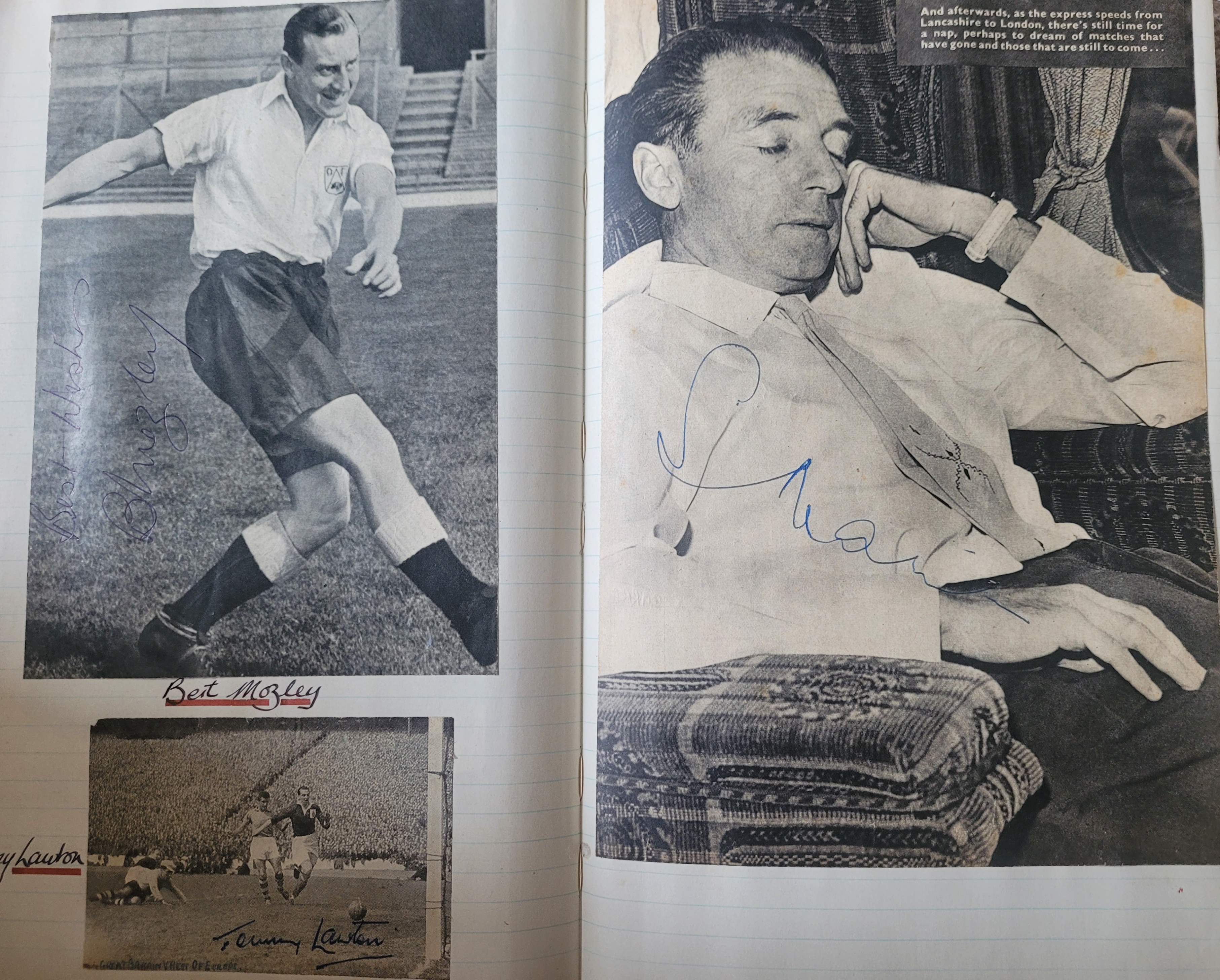 BOOK CONTAINING OVER 1,300 AUTOGRAPHED PICTURES INC' 4 OF MANCHESTER UNITED'S DUNCAN EDWARDS - Image 11 of 160