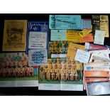 WOLVERHAMPTON WANDERERS MEMORABILIA INCLUDING TICKETS