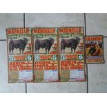 BULLFIGHTING POSTERS FROM SPAIN ALL ORIGINAL X 4