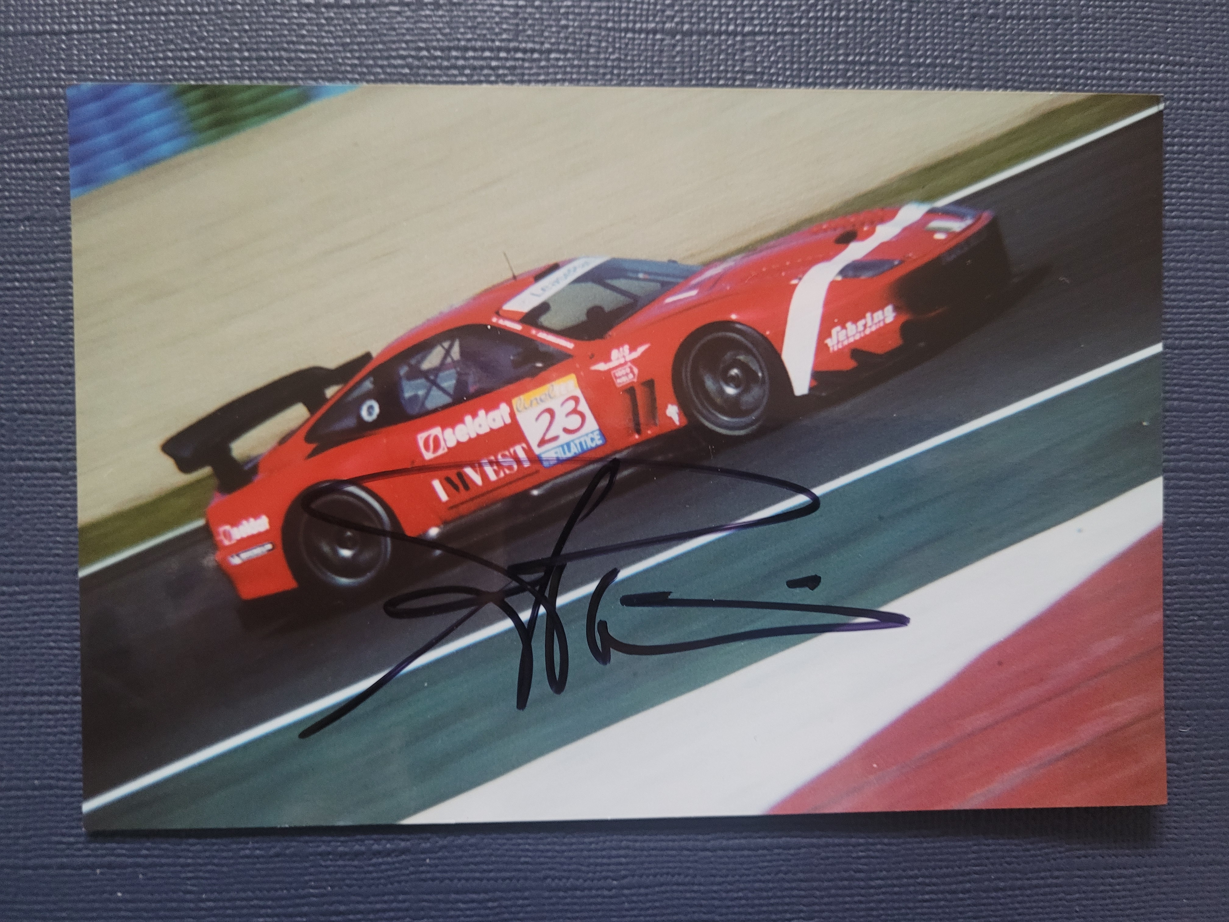 FORMULA ONE DRIVERS AUTOGRAPHS X 8 - Image 2 of 5