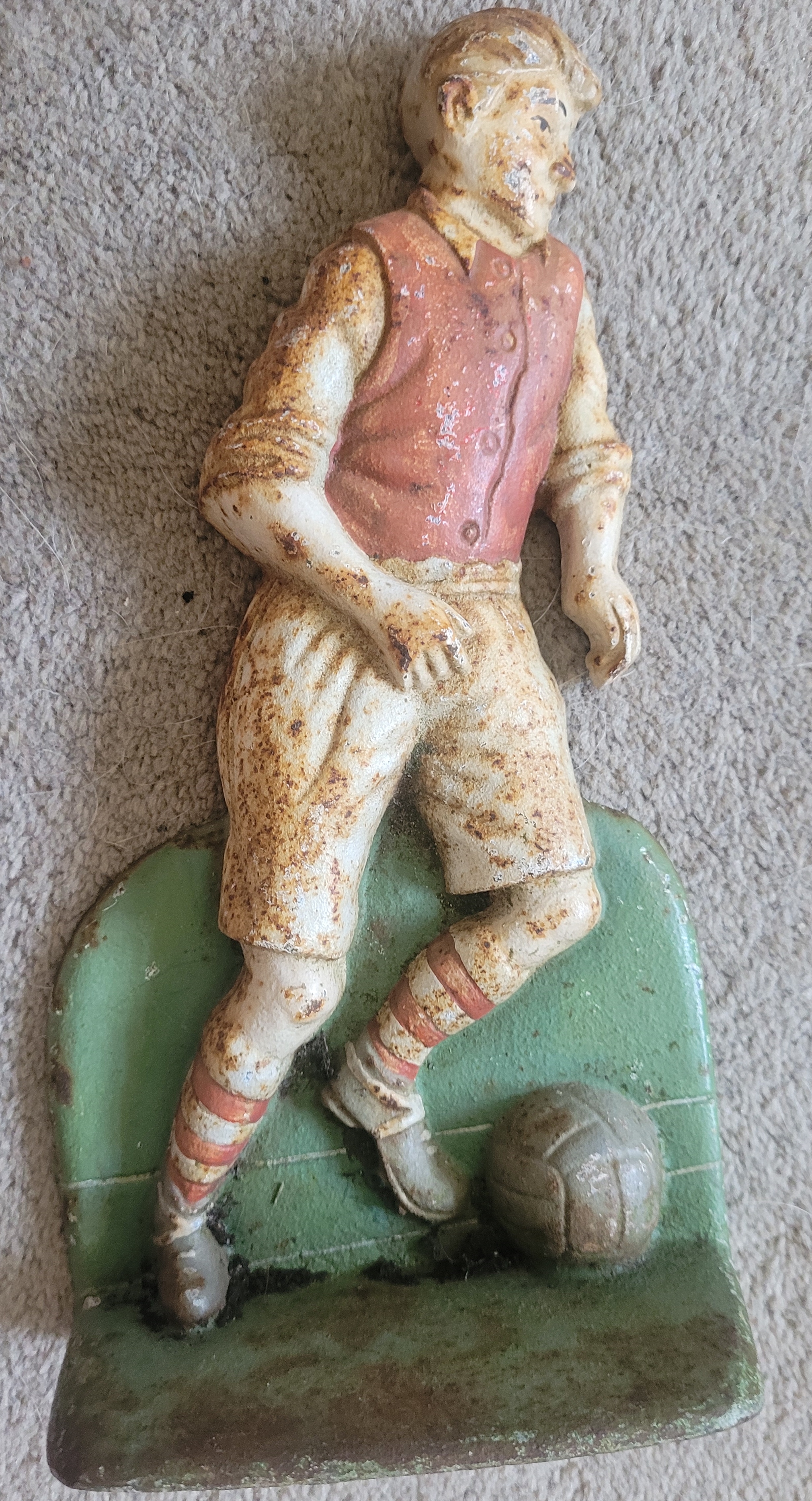 VINTAGE ARSENAL CAST IRON DOORSTOP