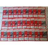 EARLY 1960'S BOURNEMOUTH HOME PROGRAMMES X 25 ALL DIFFERENT