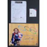 2012 OLYMPICS LAURA TROTT OFFICIAL AUTOGRAPHED PHOTO