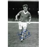 MIDDLESBROUGH ALAN PEACOCK AUTOGRAPHED PHOTO