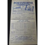 1950-51 PORTSMOUTH V MANCHESTER UNITED