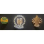 WEST BROMWICH ALBION VINTAGE BADGES X 3