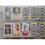 COLLECTION OF ASTON VILLA CIGARETTE &TRADE CARDS / STICKERS X 185