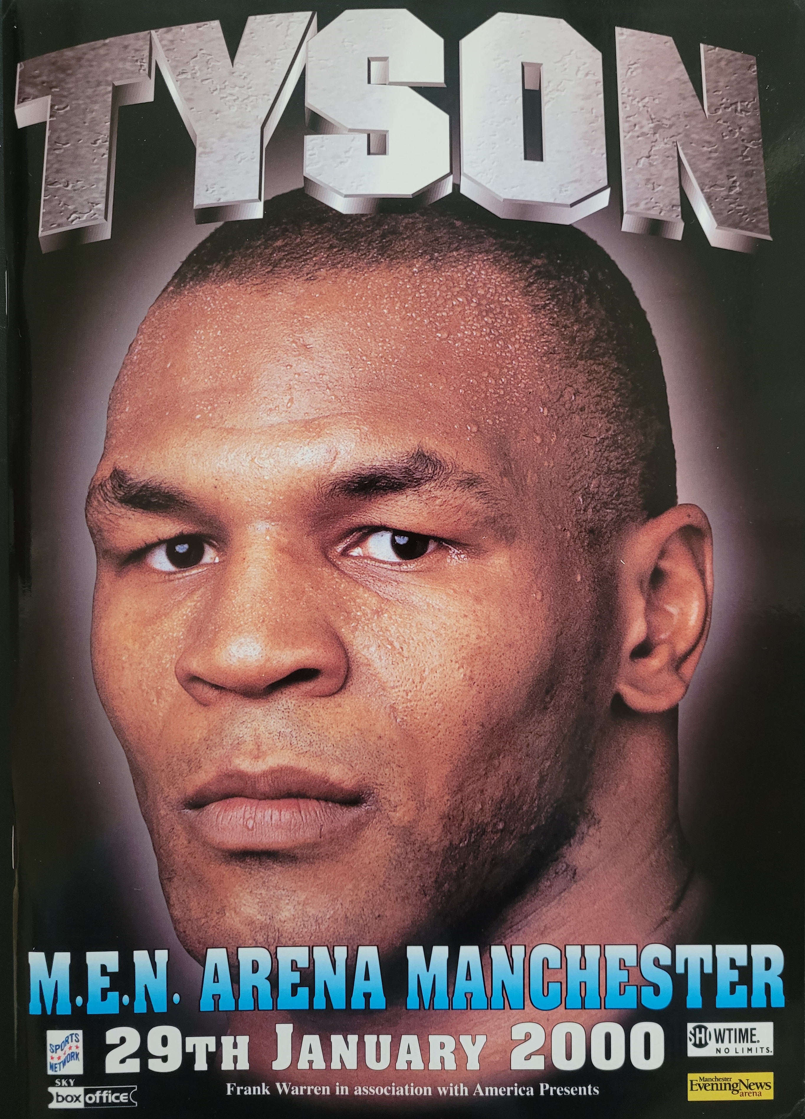 2000 MIKE TYSON V JULIUS FRANCIS BOXING PROGRAMME