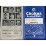 1960-61 CHELSEA V WORKINGTON LEAGUE CUP FIRST SEASON