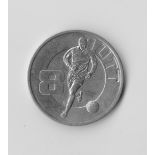 MANCHESTER UNITED 1998/99 TREBLE WINNERS NICKY BUTT COIN