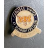 CARLISLE UNITED VINTAGE SUPPORTERS CLUB BADGE