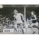 1975-76 ASTON VILLA V LEEDS UNITED ORIGINAL PRESS PHOTO