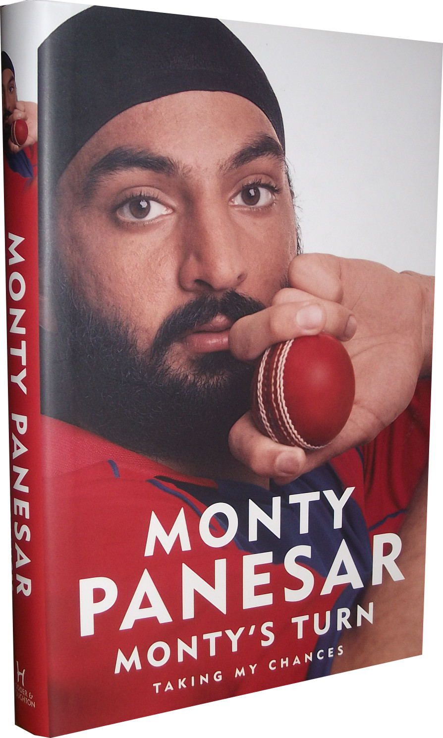 CRICKET MONTY PANESAR AUTOGRAPHED BOOK