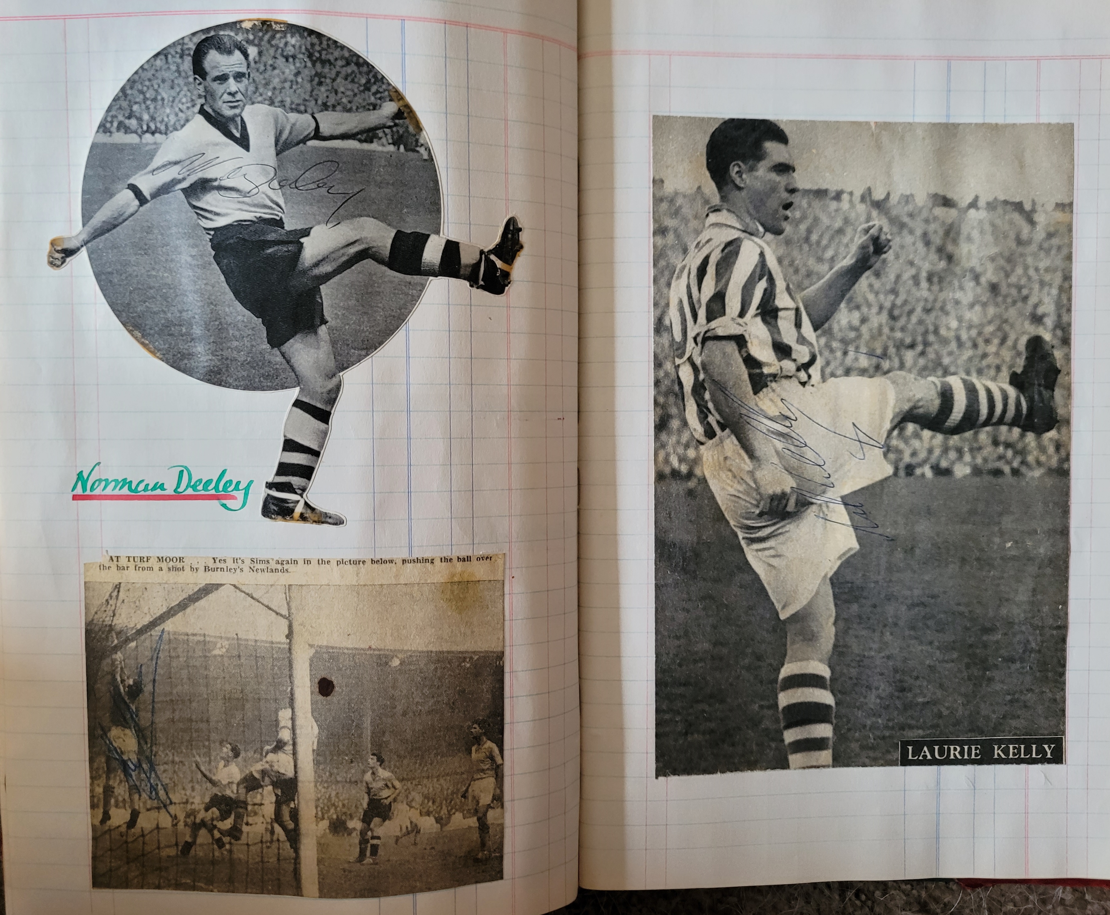 BOOK CONTAINING OVER 1,300 AUTOGRAPHED PICTURES INC' 4 OF MANCHESTER UNITED'S DUNCAN EDWARDS - Image 136 of 160