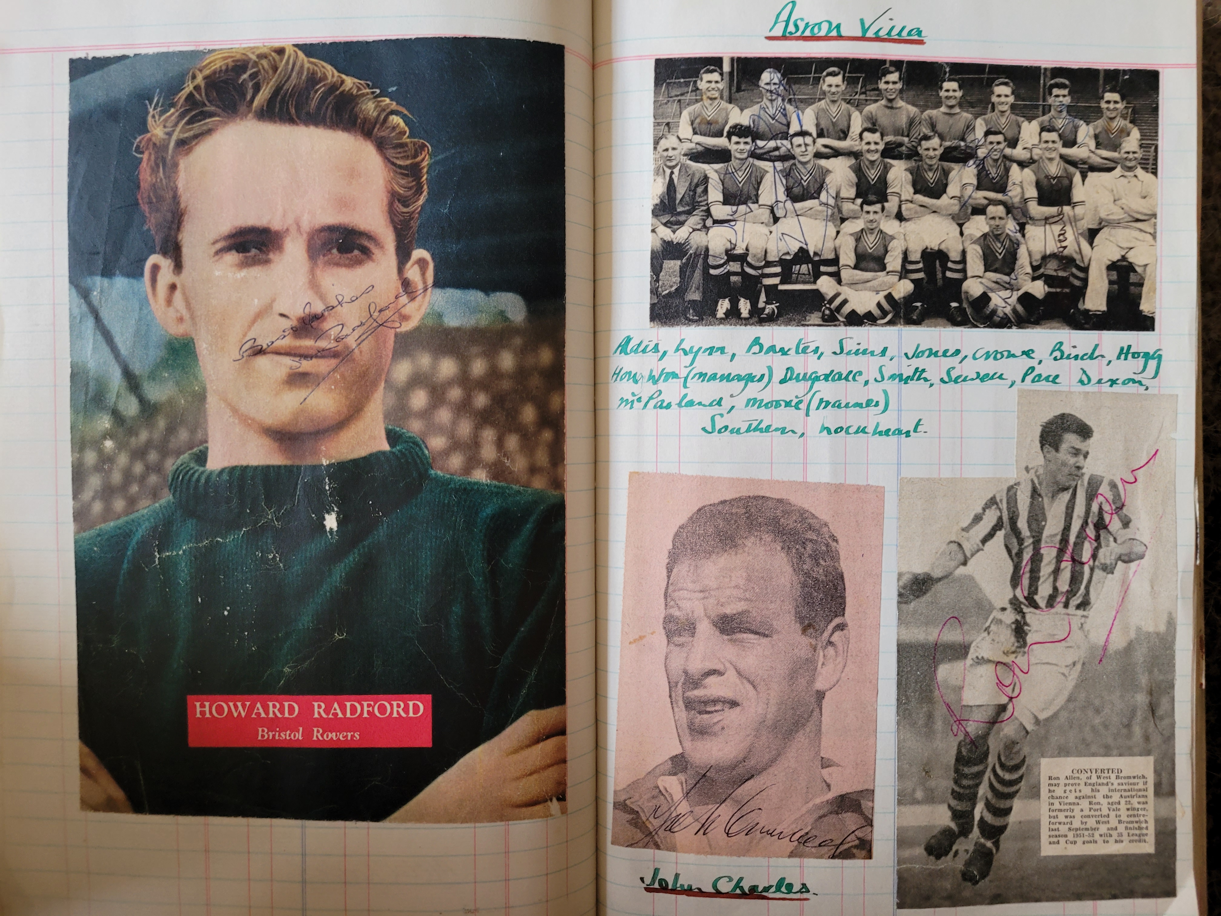 BOOK CONTAINING OVER 1,300 AUTOGRAPHED PICTURES INC' 4 OF MANCHESTER UNITED'S DUNCAN EDWARDS - Image 61 of 160