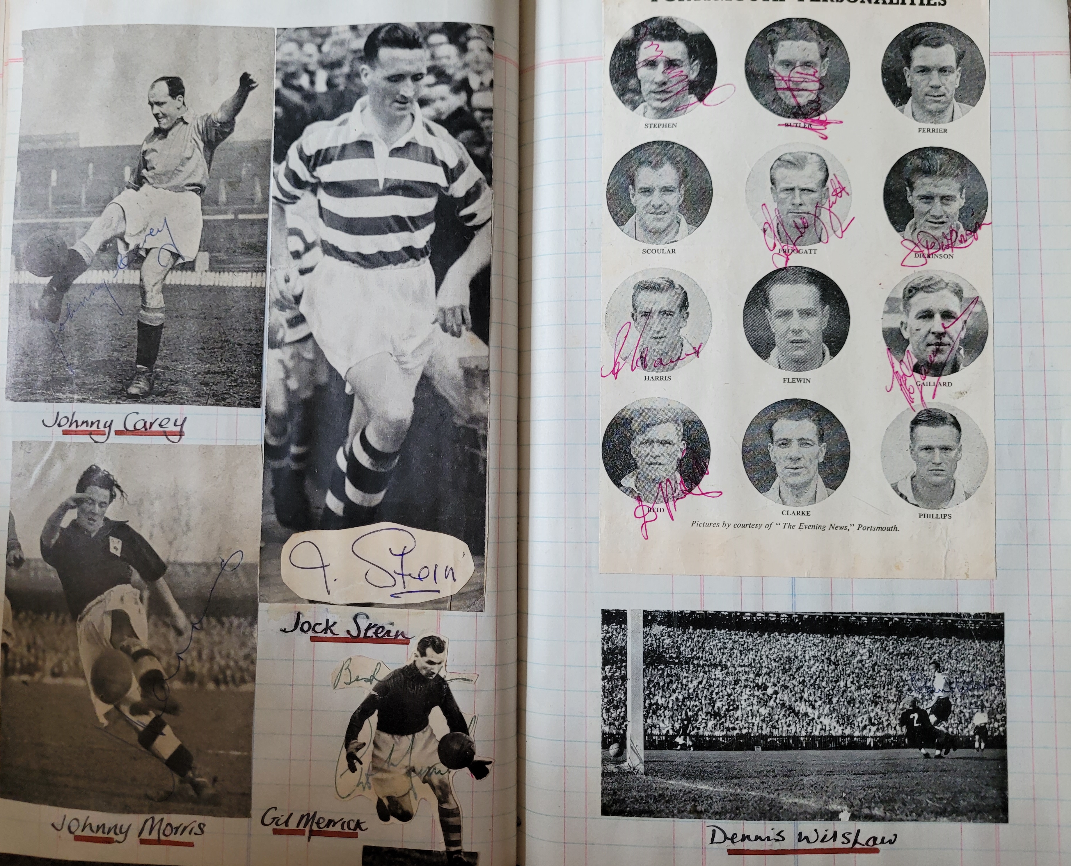 BOOK CONTAINING OVER 1,300 AUTOGRAPHED PICTURES INC' 4 OF MANCHESTER UNITED'S DUNCAN EDWARDS - Image 34 of 160