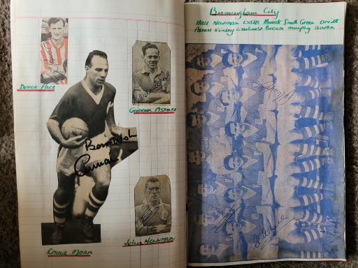 BOOK CONTAINING OVER 1,300 AUTOGRAPHED PICTURES INC' 4 OF MANCHESTER UNITED'S DUNCAN EDWARDS - Image 159 of 160