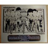 SPEEDWAY - OXFORD 1986 METAL PLAQUE PRESENTED TO ANDY GRAHAME