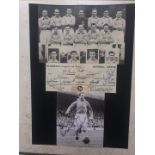 EARLY 1950'S BLACKPOOL FULL SET OF AUTOGRAPHS
