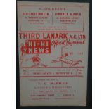 1964-65 THIRD LANARK V MOTHERWELL