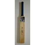 GARY SOBERS WEST INDIES AUTOGRAPHED MINI CRICKET BAT