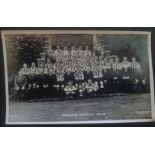 1951-52 ORIGINAL NEWCASTLE UNITED POSTCARD WITH THE FA CUP