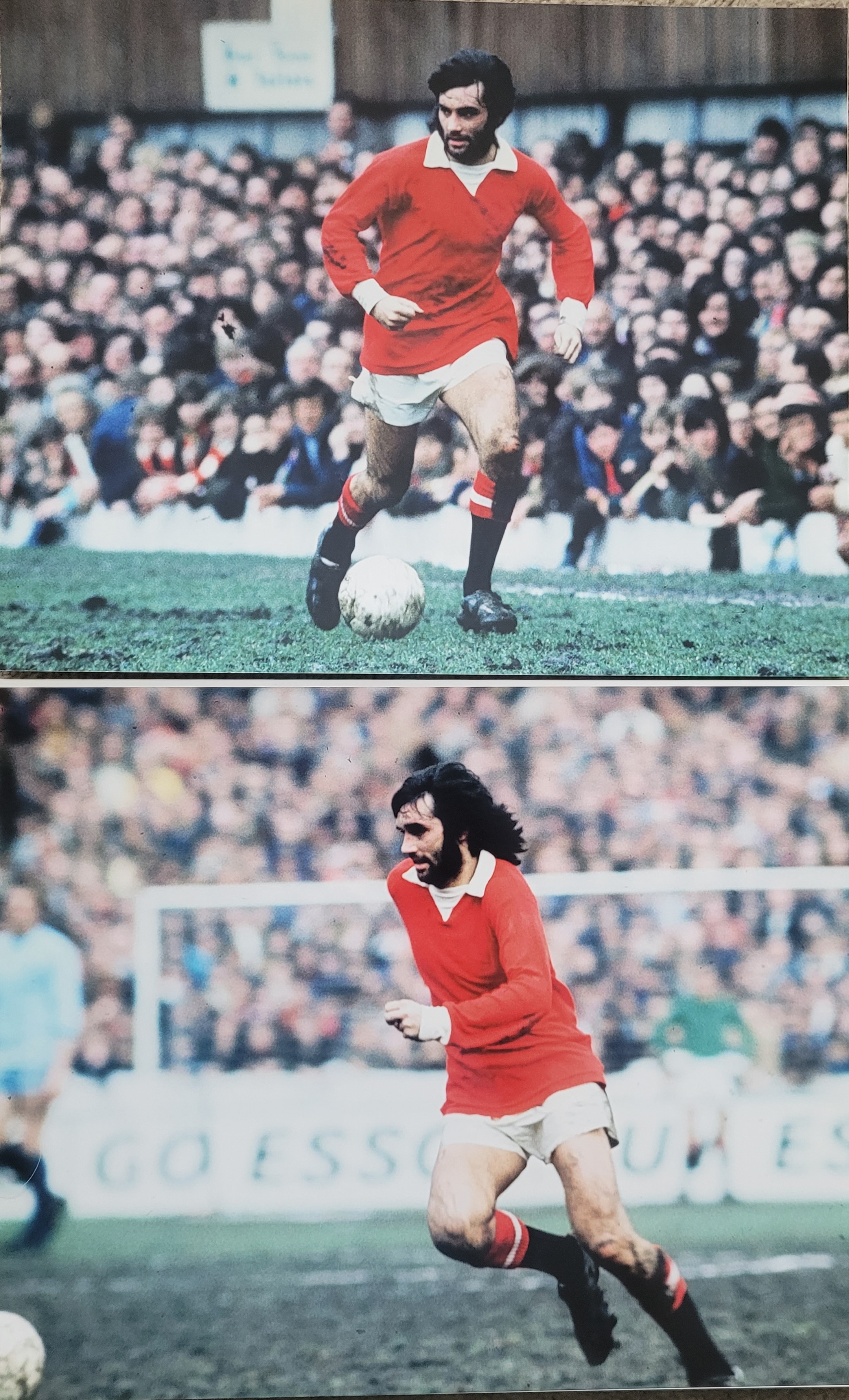 MANCHESTER UNITED & FULHAM GEORGE BEST PHOTOGRAPHS X 7 - Image 3 of 3