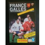 RUGBY UNION 1991 FRANCE V WALES