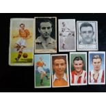 BLACKPOOL & STOKE CITY STANLEY MATTHEWS CIGARETTE / TRADE CARDS X 8