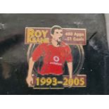 MANCHESTER UNITED LARGE ROY KEANE BADGE