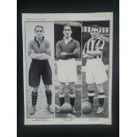 1930'S TOPICAL TIMES FOOTBALL CARDS X 22